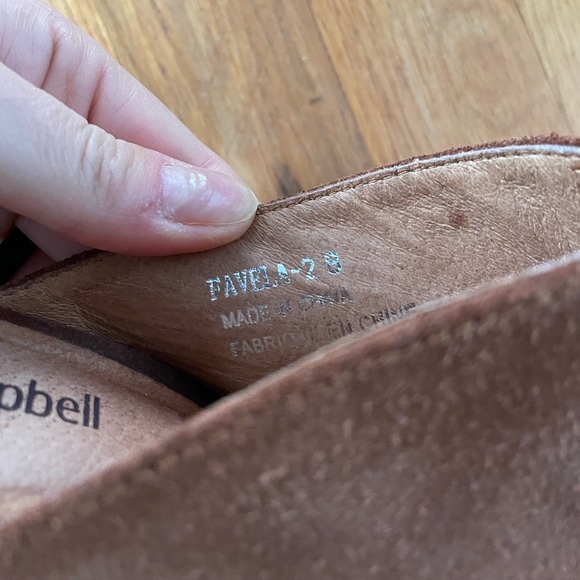 JEFFREY CAMPBELL brown suede Favela 2 mules - Picture 4 of 8